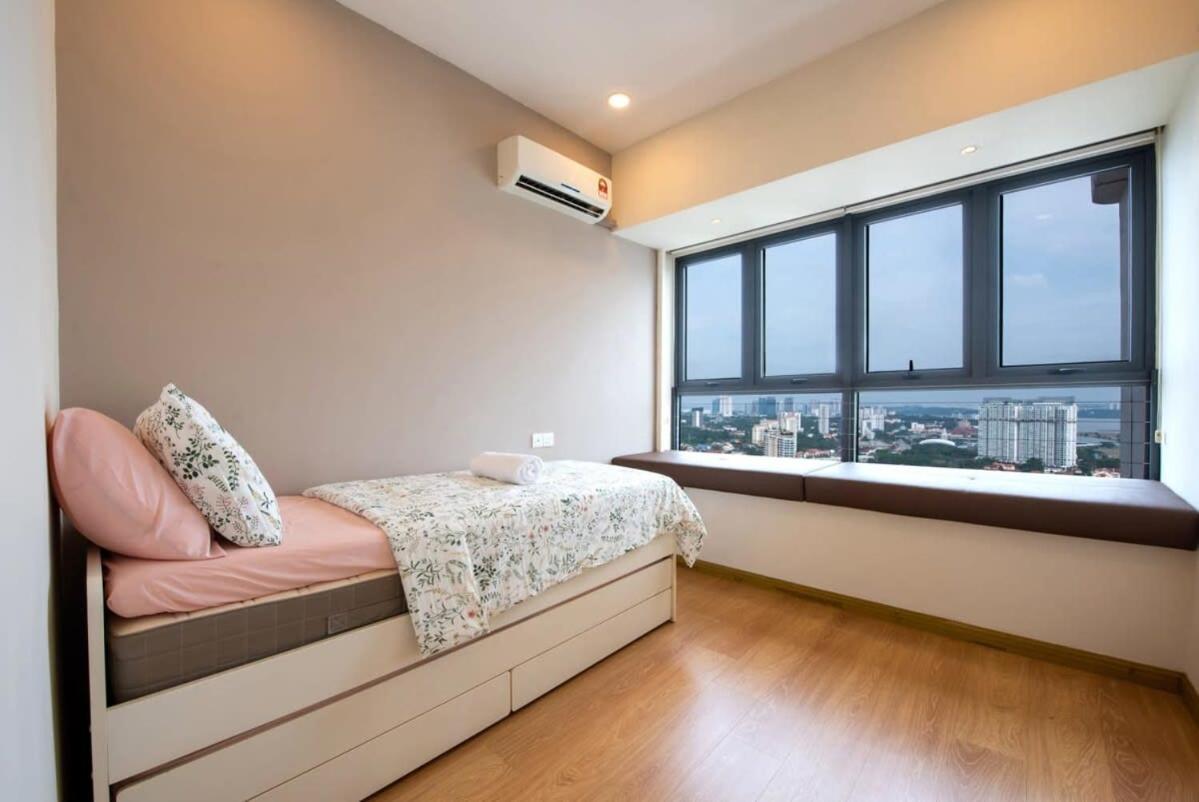 Comfy 3Br Apt In Danga Bay Free Parking Sea View Johor Bahru Eksteriør bilde